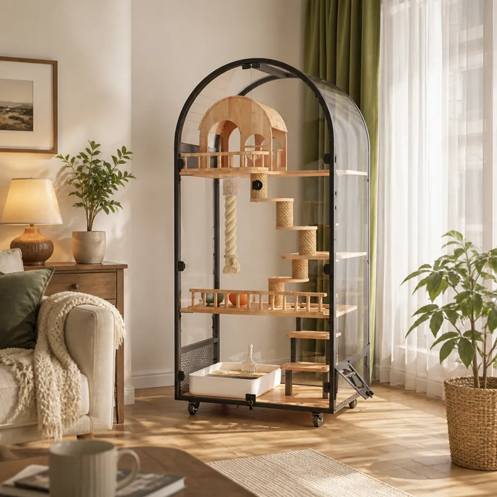 Arched Cat Villa