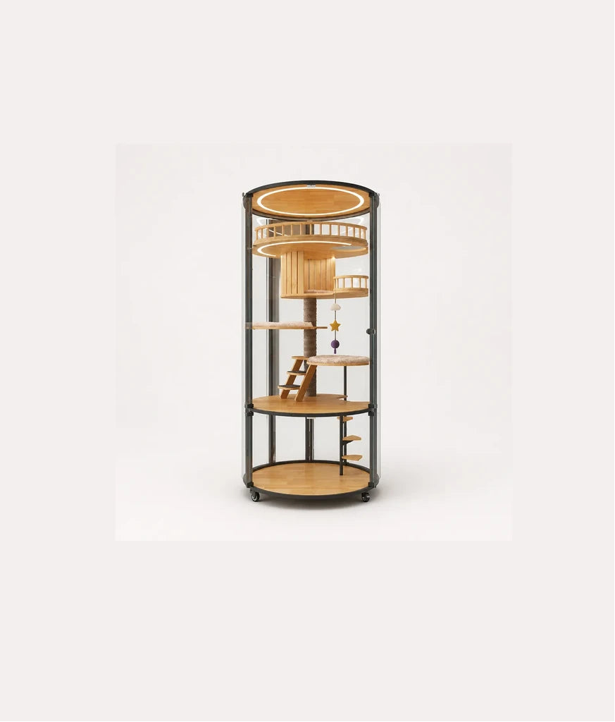 Floating city cat villa