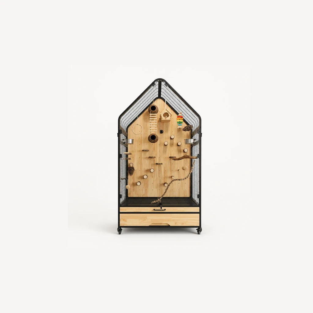Maison Grande Luxury Aviary with Interior